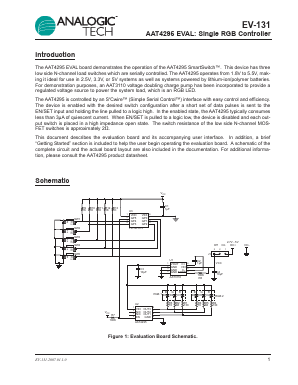 AAT4295 Datasheet PDF SiGe Semiconductor, Inc.