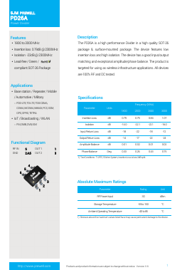 PD26A Datasheet PDF SJM Prewell. All Rights Reserved.