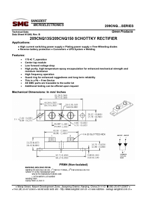 209CNQ Datasheet PDF Sangdest Microelectronic (Nanjing) Co., Ltd