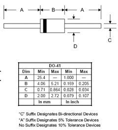 P4KE27 Datasheet PDF Sangdest Microelectronic (Nanjing) Co., Ltd