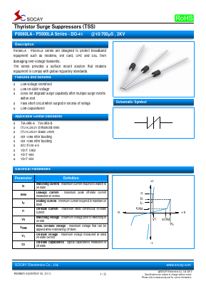 P45LA Datasheet PDF Socay Electornics Co., Ltd.