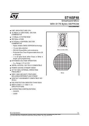 ST16SF48 Datasheet PDF STMicroelectronics
