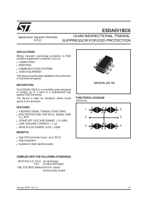 BS55 Datasheet PDF STMicroelectronics