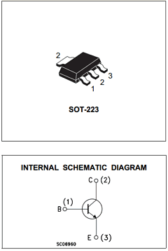STZTA42 Datasheet PDF STMicroelectronics
