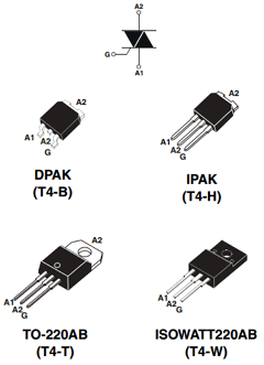 T435-XXXB Datasheet PDF STMicroelectronics