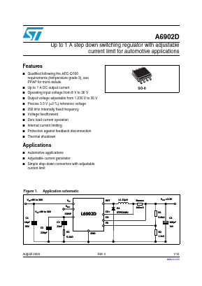 A6902D Datasheet PDF STMicroelectronics