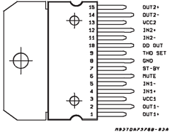 TDA7376B Datasheet PDF STMicroelectronics