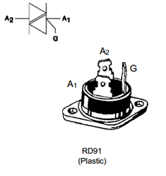 BTA40A Datasheet PDF STMicroelectronics