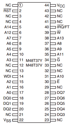 M48T37V Datasheet PDF STMicroelectronics