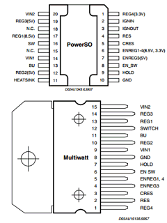 L5957 Datasheet PDF STMicroelectronics
