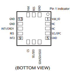 LIS3DSH Datasheet PDF STMicroelectronics