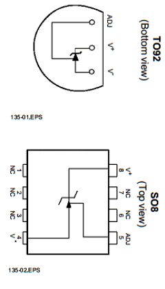 LM235D Datasheet PDF STMicroelectronics