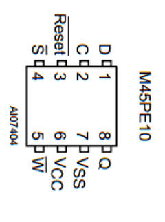 M45PE10-VMN6P Datasheet PDF STMicroelectronics