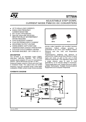 ST750ABN Datasheet PDF STMicroelectronics
