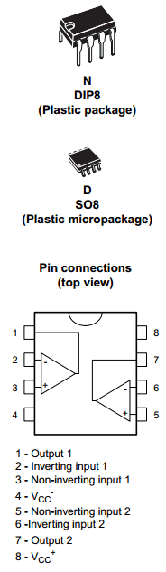TL072ACD Datasheet PDF STMicroelectronics