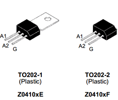 Z0410NE Datasheet PDF STMicroelectronics