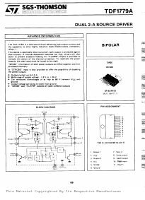 TDF1779ASP Datasheet PDF STMicroelectronics