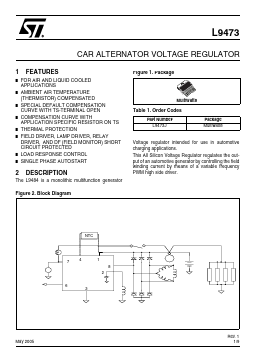 L9473 Datasheet PDF STMicroelectronics