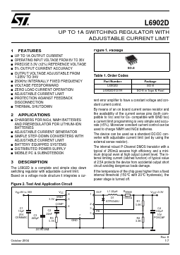 L6902D013TR Datasheet PDF STMicroelectronics