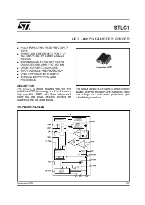 STLC1PD Datasheet PDF STMicroelectronics