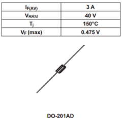 1N5820 Datasheet PDF STMicroelectronics