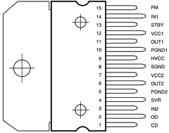 TDA7576B Datasheet PDF STMicroelectronics