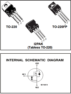 STB3NC90Z-1 Datasheet PDF STMicroelectronics