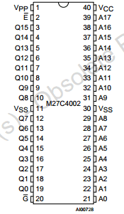 M27C4002-60J1 Datasheet PDF STMicroelectronics