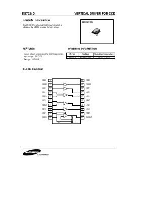 KS7221D Datasheet PDF Samsung