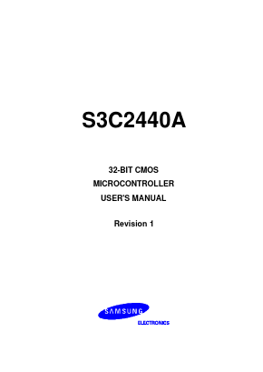 S3C2440 Datasheet PDF Samsung