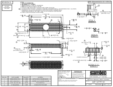 ASP-127797-01 Datasheet PDF Samtec