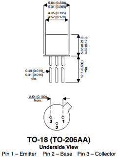 2N3904-T18 Datasheet PDF Semelab - > TT Electronics plc 