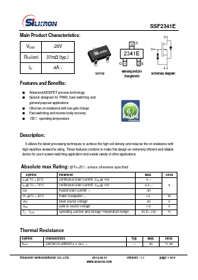 SSF2341E Datasheet PDF Semikron