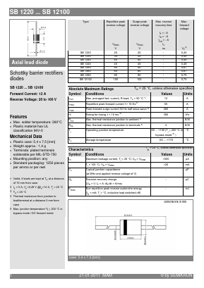 SB1260 Datasheet PDF Semikron