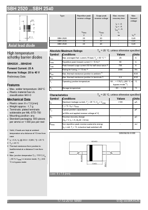 SBH2530 Datasheet PDF Semikron