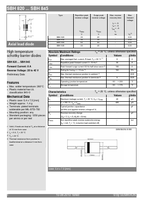 SBH830 Datasheet PDF Semikron