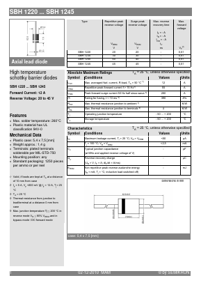 SBH1245 Datasheet PDF Semikron