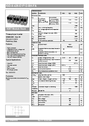 IGD-8-426-E1F12-BH-FA Datasheet PDF Semikron