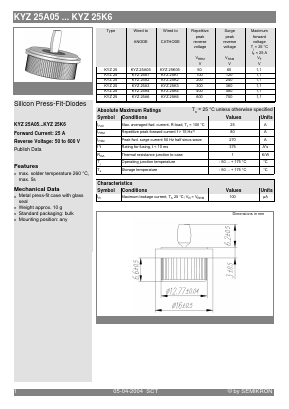 KYZ25K5 Datasheet PDF Semikron