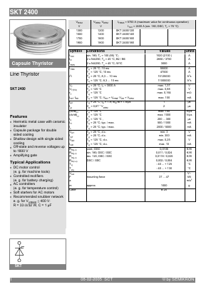 SKT240018E Datasheet PDF Semikron