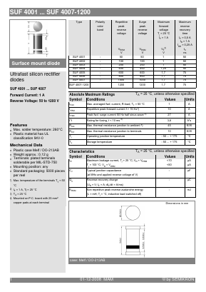 SUF4007-1200 Datasheet PDF Semikron