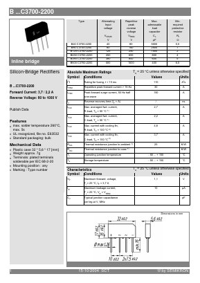 B800C3700-2200 Datasheet PDF Semikron