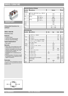 SKKQ1200/18E Datasheet PDF Semikron