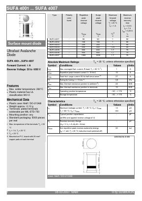 SUFA4001 Datasheet PDF Semikron