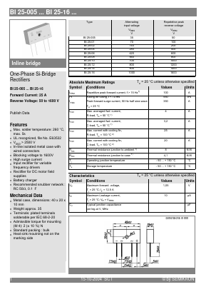 BI25-06 Datasheet PDF Semikron