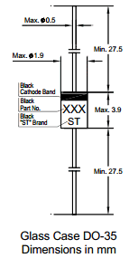 BZX79C12 Datasheet PDF Semtech Electronics LTD.
