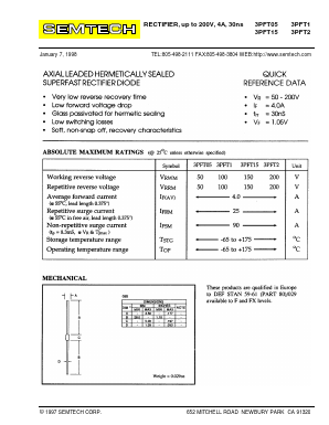 3PFT05 Datasheet PDF Semtech Corporation