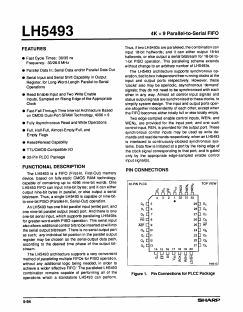 LH5493 Datasheet PDF Sharp Electronics
