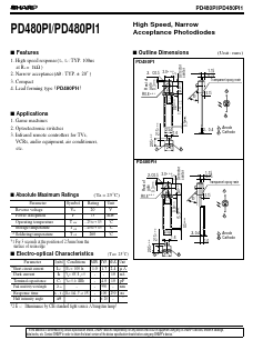 PD480PI Datasheet PDF Sharp Electronics