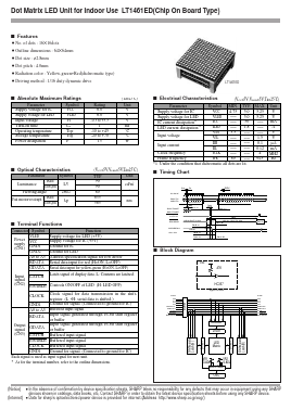 LT1461ED Datasheet PDF Sharp Electronics